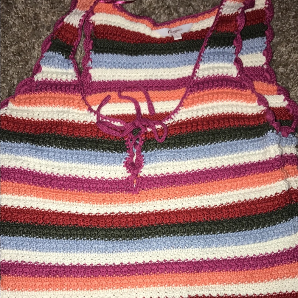 Crochet tank top